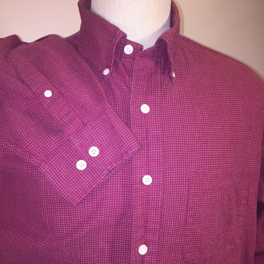 Brooks Brothers Shirt L Woven In Italy Cotton - Picture 3 of 4